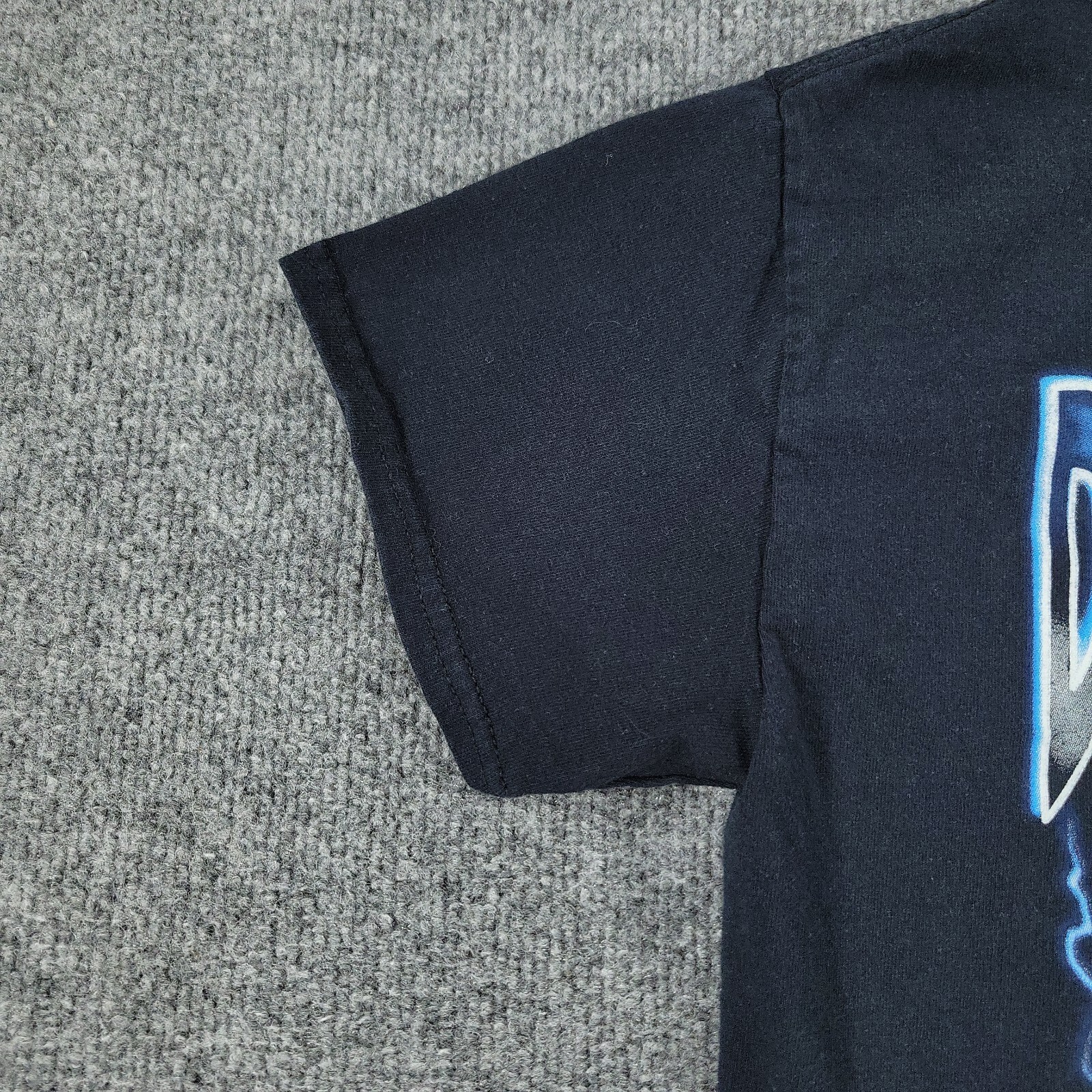 FILA Camicia Death Row Records uomo piccola nera logo hip hop grafica manica corta adulto