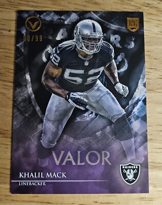 KHALIL MACK 2014 Topps Valor RC/99 + Bonus RCs Press Pass Bowman Rookies & Stars