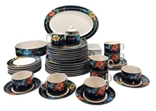 Villeroy & Boch Xenia Dinnerware Dinner Salad Plates Serving Bowl Cup Saucer