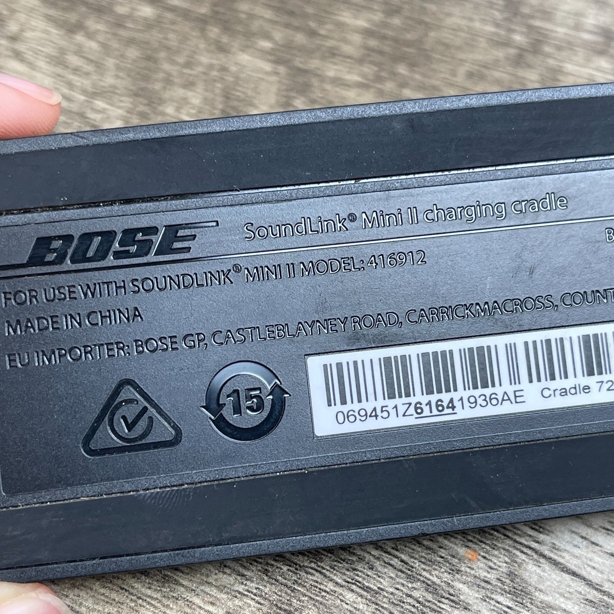 BOSE soundlink MINI Ⅱ model 416912 美品 Bose SoundLink Mini II Charging Cradle USE WITH SOUNDLIK