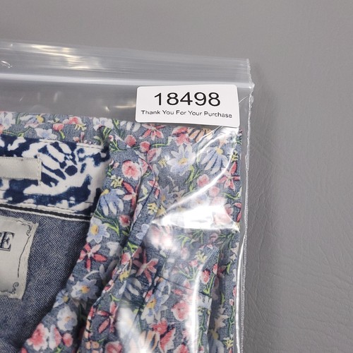 Report Collection Shirt Mens Extra Large Slim Fit Reverse Print Short Sleeve - Picture 12 of 12