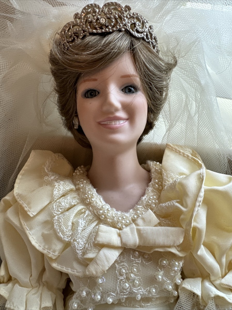 open lace back dress Amazon.com: Princess Diana of Wales in her Wedding Dress : Toys & Games main image 1