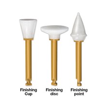 3 Types Dental Composite Polishing RA Shank Finishing Finisher Cups/Points/Discs