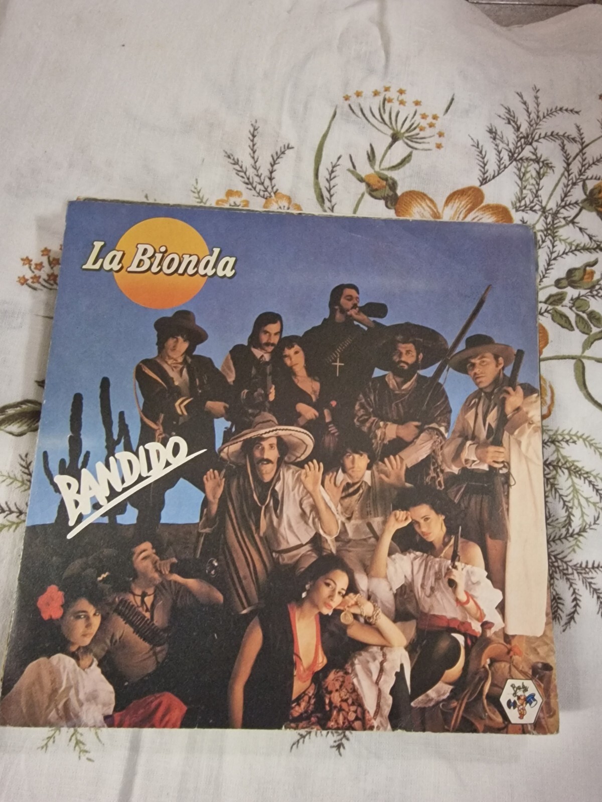 LA BIOND '' BANDIDO '' 45 GIRI ITALY NO VINYL ONLY COVER