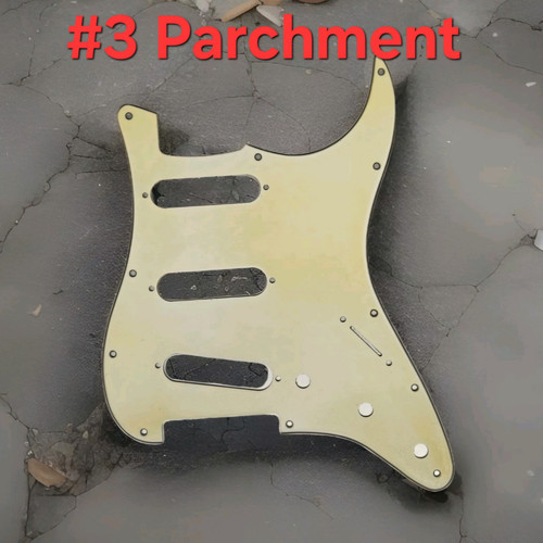 Relikt 11 Loch SSS Strat Schlagbrett Vintage getragener Look, aber brandneu - Bild 2 von 32