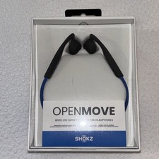 SHOKZ OpenMove Open-Ear Bluetooth Sport Headphones Bone Conduction Wireless BLUE