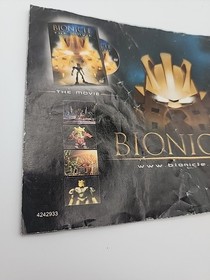 LEGO Bionicle Toa Metru (2004) Toa Matau 8605 Instructions ONLY