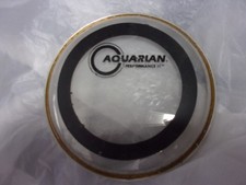 Aquarian 6" Clear 2 Ply Drum Head pulled from barely used Tom octotom rototom