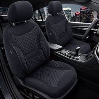 2X SitzbezüGe Passend FüR Mitsubishi Eclipse Cross Ab 2018 (Schwarz)