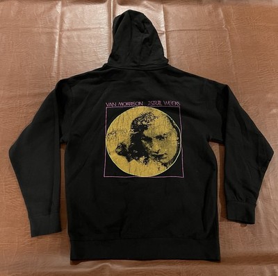 Van Morrison Band Tour Full-Zip Hoodie Sweatshirt - Dual Sided - Size Large
