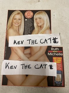 Nude Art Picture STAR MICHELLE MARSH and RUTH HIGHAM FEB 24 2004