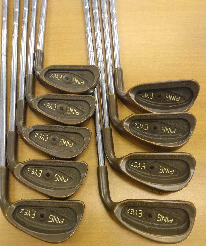Ping EYE2 Beryllium Copper Black Dot Iron Set#2-9,S (9Clubs) - Image 2 of 4