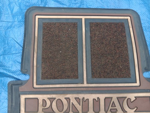 Old School Vintage Brown Pontiac Floor Mats - Foto 7 di 11