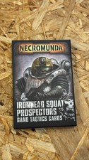 Necromunda Ironhead Squat Prospectors Gang Tactics Cards