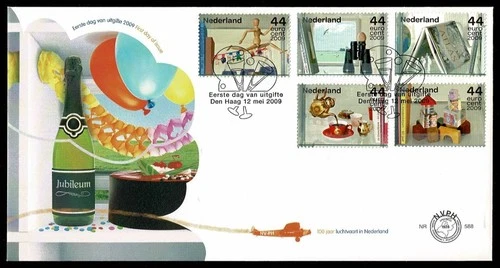 SG05B NETHERLANDS 2009 FDC Year events