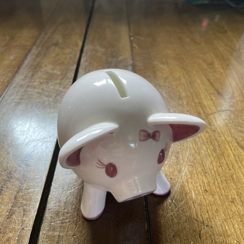 Hand Painted Piggy Bank Penhaligon’s London Bone China Piggy Bank