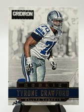 2012 Panini Gridiron Rookie Tyrone Crawford #294 Rookie RC