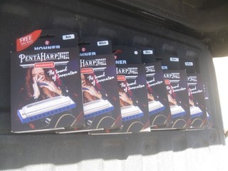 Juego de 7 armónicas Hohner Pentaharp Nuevas en cajas selladas