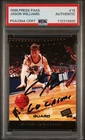 Jason Williams Auto "Go Gators" Inscription 1998 Press Pass PSA Authentic
