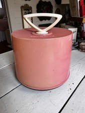 Vintage Disk-Go-Case 45 RPM Records Holder-Pink
