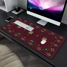 40*90cm 1pc Extra Large XXL Computer Mouse Pad - Non-Slip Rubber Base, Large Des