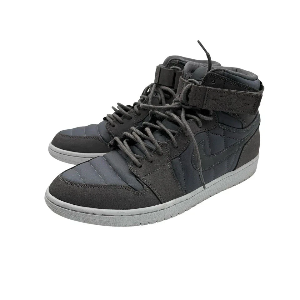 AIR JORDAN 1 High Strap Shoes Dark Grey Men’s Size 12‎ Jordan 1 Strap High Dark Grey for Sale | Authenticity  main image 4