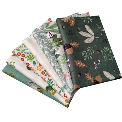 Floral Fabric Fat Quarter Bundle Quilting Fabric 7 Piece Set