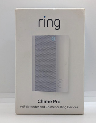 Ring Chime Pro Wireless Wi-Fi Extender 2nd Generation W/ Nightlight -SEALED BOX!
