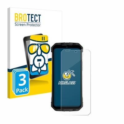 3x Panzerfolie Schutzglas für Doogee S100 Pro Displayschutz