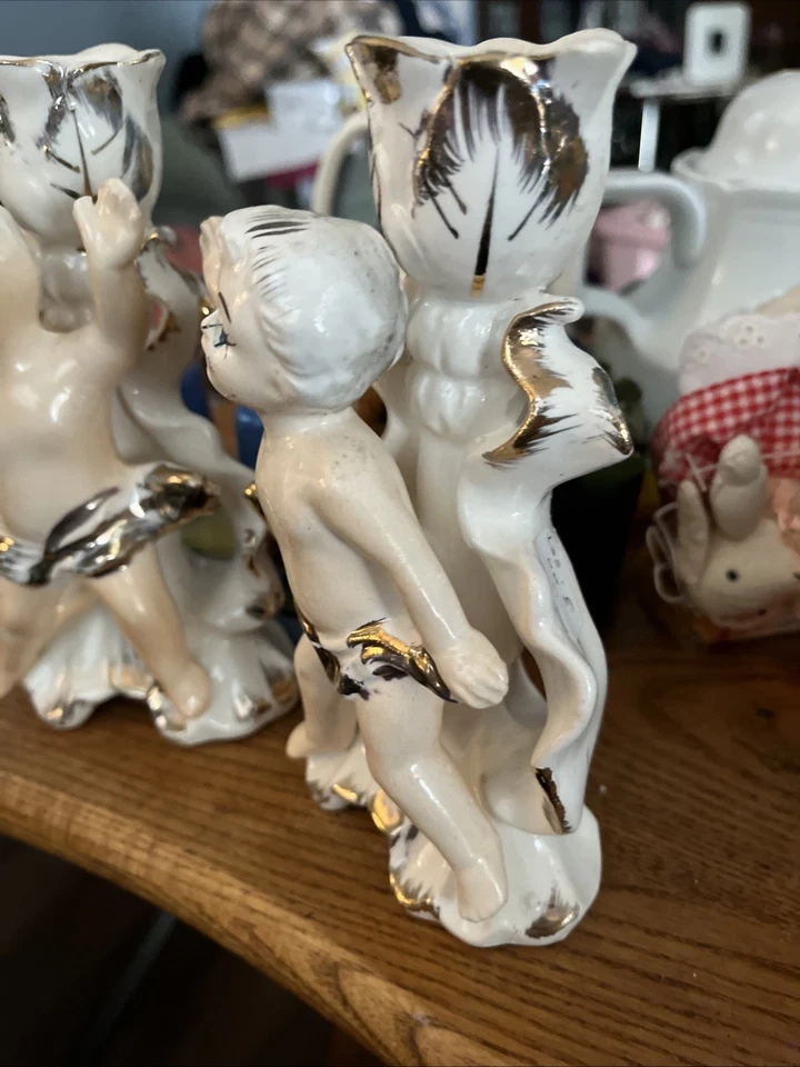 Candelabros de querubín  Foto 4 de 4