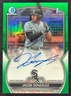 2023 Bowman Draft Chrome Green Refractor #CDA-JGO Jacob Gonzalez RC Auto /99