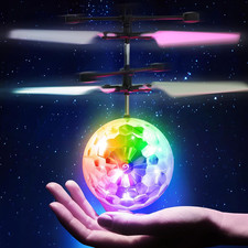 Flying Orb Ball, Magic Hover Flying Ball Toy with Rechargeable, Light up Floatin