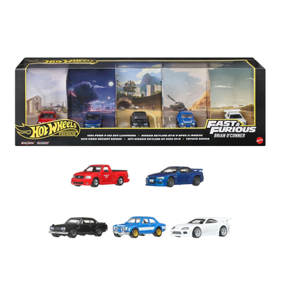 Hot Wheels Premium Fast & Furious Brian O'Conner Diecast Model