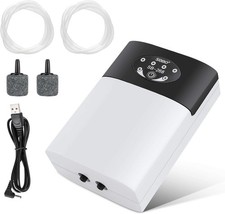 Aqua Luftpumpe USB Leise Membranpumpe 2x3L/mi...