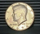 1974 P Kennedy Half Dollar AU Philadelphia Minted 50 Cent Coin
