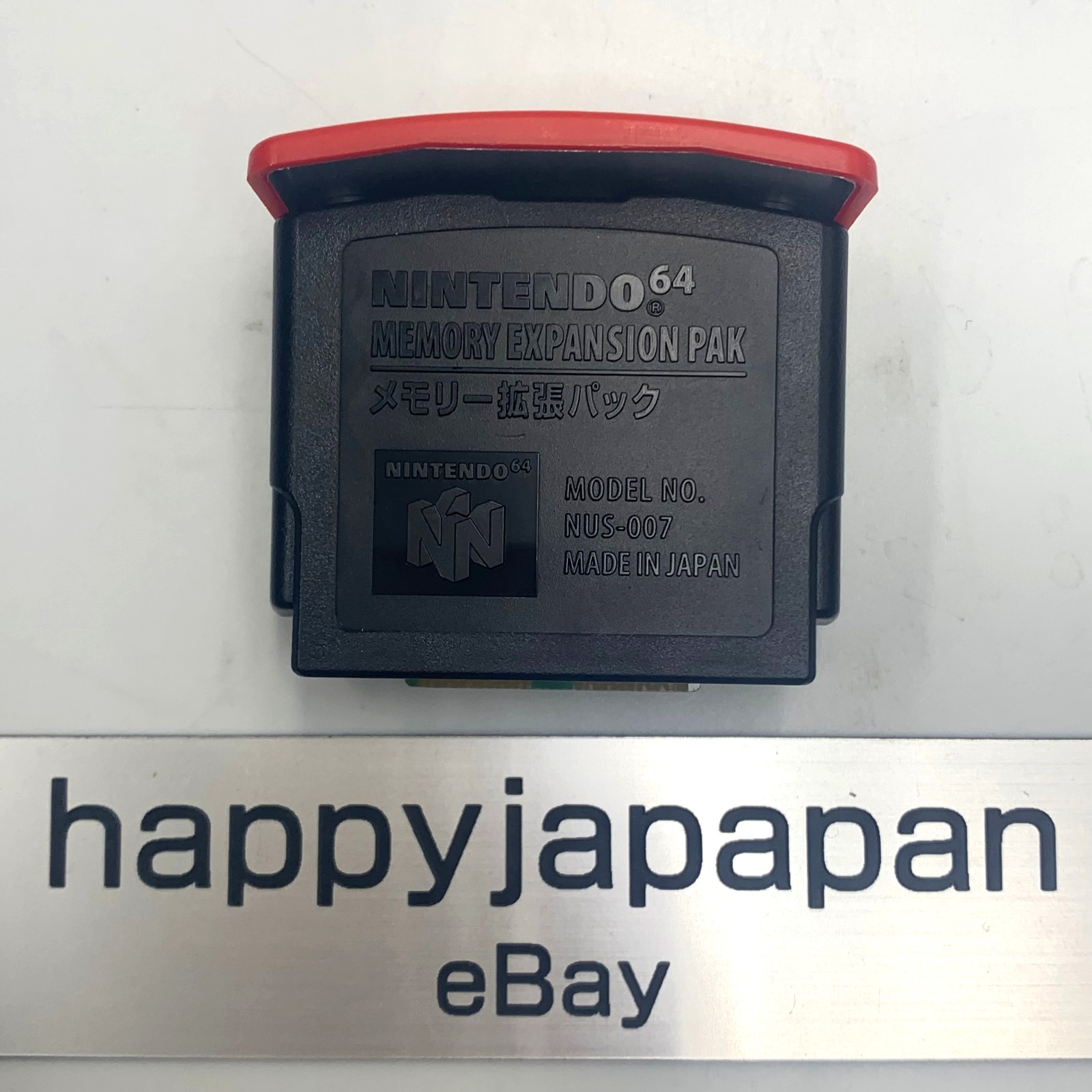 Nintendo 64 Memory Expansion Pak NUS-007 Official N64 Region Free Testé
