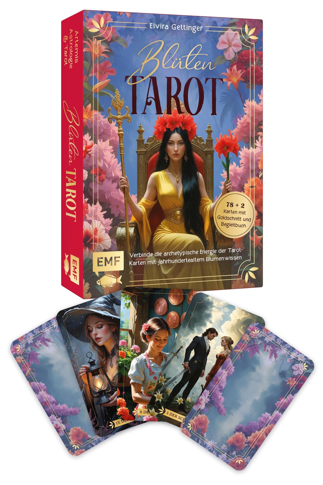 Tarot-Kartenset: Blütentarot | Verbinde die archetypische Energie der Tarot-Kart