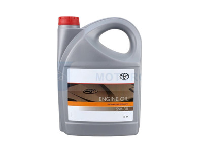 5L Genuine Toyota 5W-30 Engine Oil for API CF ACEA A5/B5/C2 Petrol Diesel Full Synt
