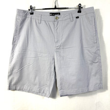 Travis Mathew Shorts Mens Sz 38 Grey Lightweight Performance Stretch Golf Casual