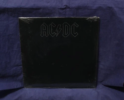 AC/DC~VERY RARE SEALED LP~BACK IN BLACK~1980 USA PRESS~NO CUTOUTS~OUT OF PRINT