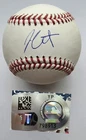 James Outman Signed Auto OML Baseball MLB Authentication Holo Dodgers Twins