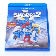 The Smurfs 2 (Two Disc Combo: Blu ray movie used