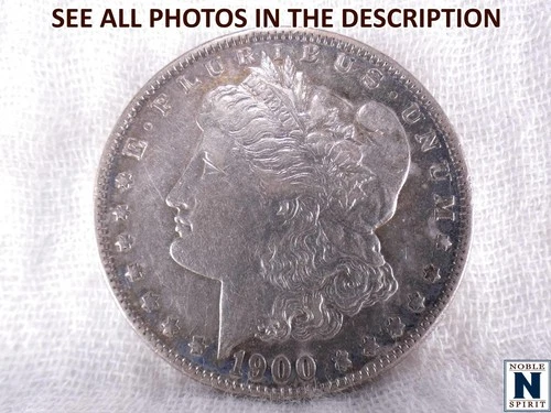 NobleSpirit } 1900 O Morgan Silver Dollar VF / XF Extremely Fine Toning