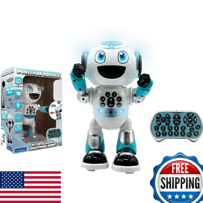 LEXiBOOK Powerman Advance RC Robot - Interactive, Educational, Programmable Toy