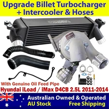 Billet Turbor&Intercooler+Hoses&Oil Feed Pipe For Hyundai iLoad / iMax D4CB 2.5L