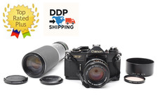 2Lens N MINT Canon EF 35mm SLR Film Camera FD 50mm F1.4 S.S.C. SSC Lens JAPAN
