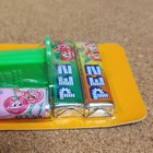 PEZ Crystal Yellow Elephant Kooky Zoo 2002 Hong Kong Card Neon Green Stem Non-US — photo 10