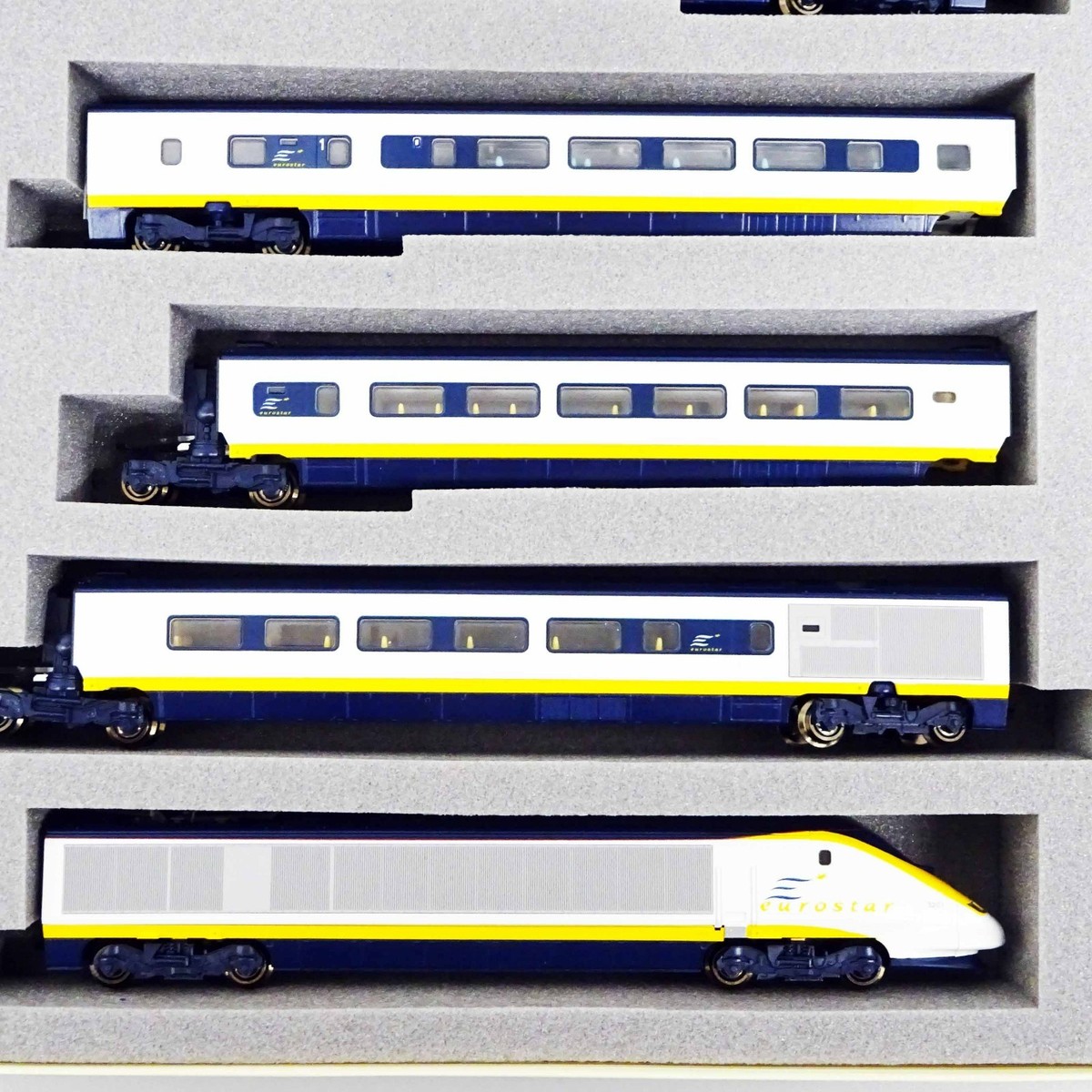 鉄道模型 KATO eurostar 4 CAR SET 10-328 鉄道模型 KATO eurostar 4 CAR SET 10-328 鉄道模型 KATO eurostar 4