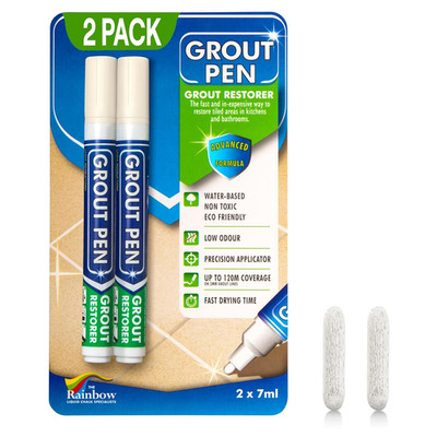 Grout Pen Ivory Tile Paint Marker: Waterproof Grout Paint, Tile Grout Colorant a