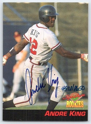 1994 Signature Rookies #13 Andre King Danville Braves